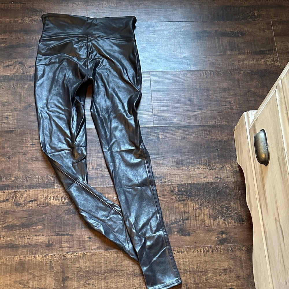 SPANX faux leather leggings